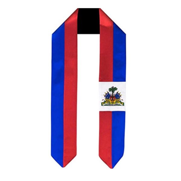 Haitian Graduation Sash/ stole International study aboard unisex